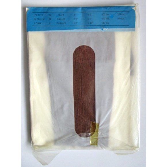 Vintage All in One Fit Lon Panti Hose - Canada New Old Stock Unopened 100% Nylon - Picture 4 of 5
